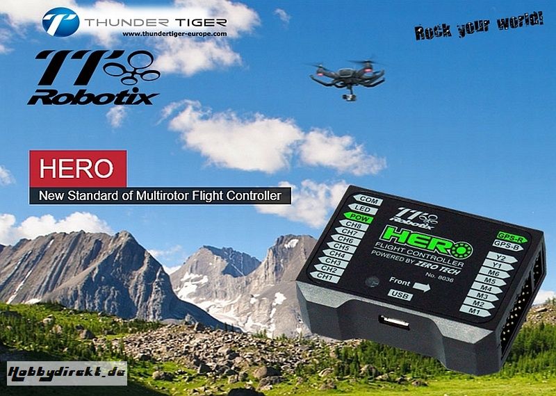 Thunder Tiger HERO GPS Multi-Rotor Auto-Pilot-System Thunder Tiger 8036