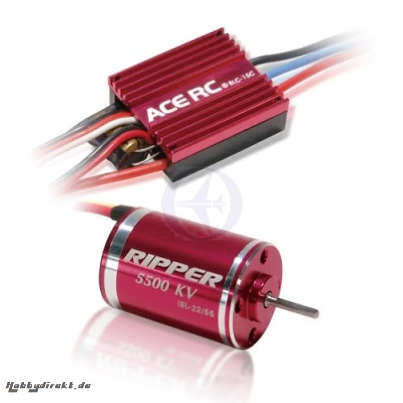 Brushless Regler BLC-15C PWR & BL Motor 2334 Thunder Tiger 8053