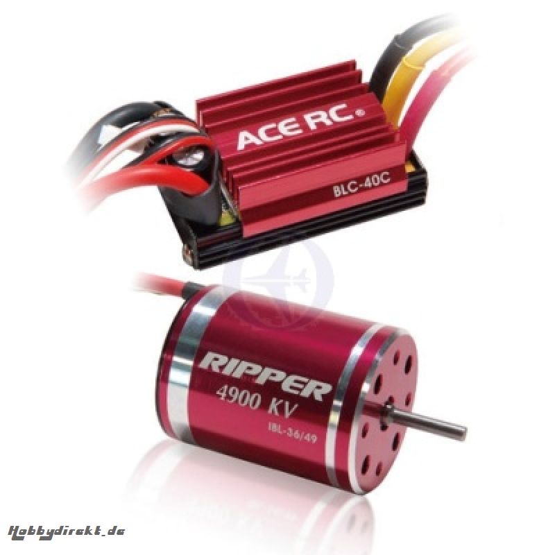 Brushless Regler BLC-40C PWR & BL Motor 2359 Thunder Tiger 8056