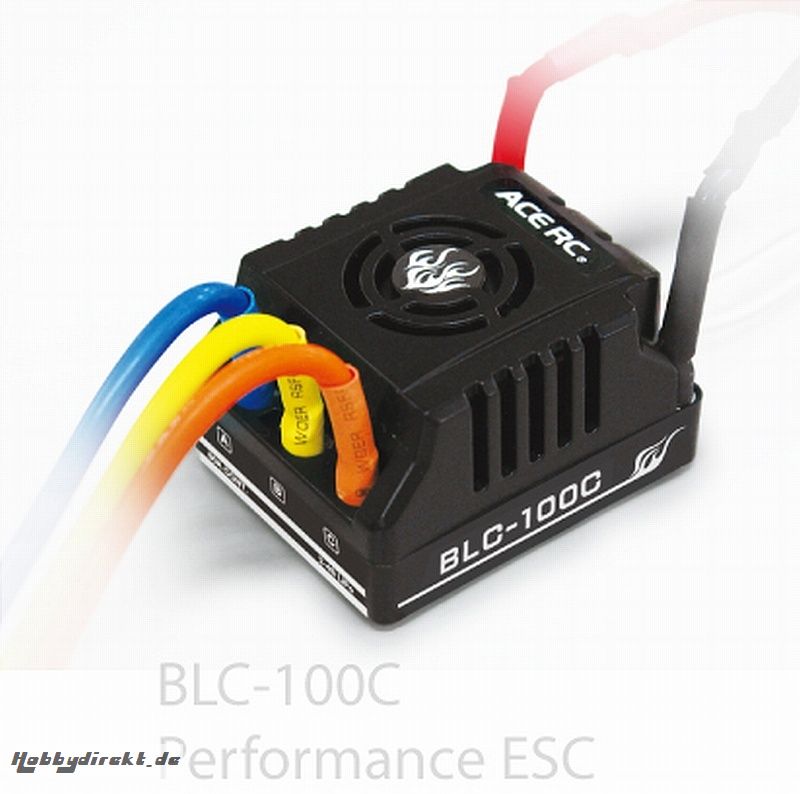 1:8 Brushless Regler BLC-100C Waterproof bis 4S LiPo Thunder Tiger 8096