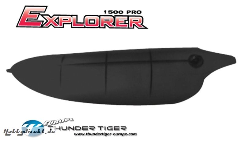 EXPLORER 1500 PRO Kabinen-Haube, Kunststoff, Schwarz Thunder Tiger AS2004