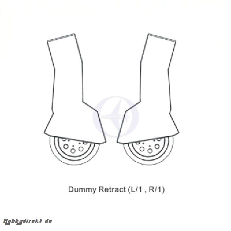 Dummy Retract, 4322 Thunder Tiger AS6370