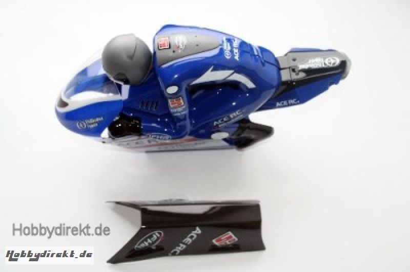 Karosse & Fahrer blau lackiert 6574 Thunder Tiger PD9036-L