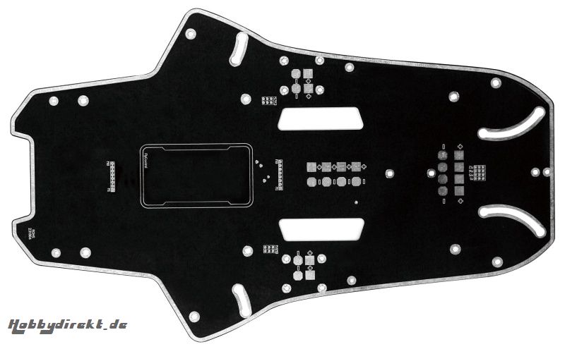 X650 Chassis-Unter-Deck, GFK Thunder Tiger PV1863