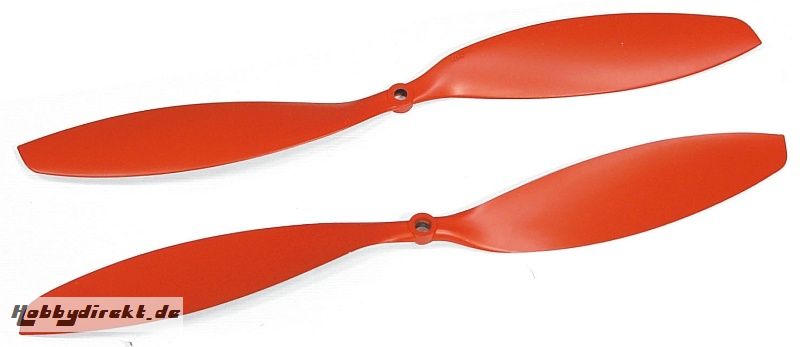 X650 Propeller ORANGE, Kunststoff (2) Thunder Tiger PV1872-O