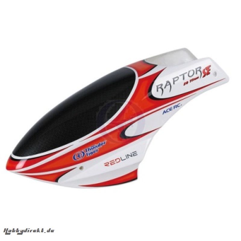 3D GFK Haube rot Thunder Tiger PV6067-R