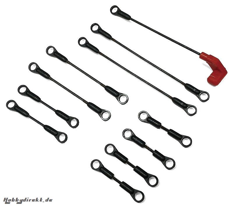 BALL LINKAGE SET, E300 Thunder Tiger PV6169