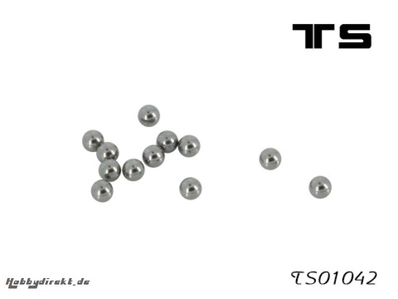 Team Saxo F1-010-S, Diff Kugeln Stahl 3mm Thunder Tiger TS01042