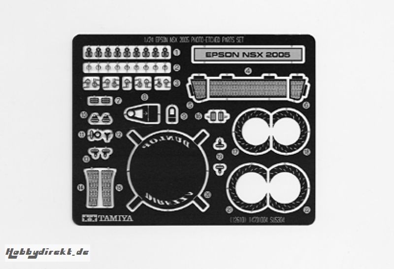 Epson NSX 2005 Fotoätzteile Tamiya 12610