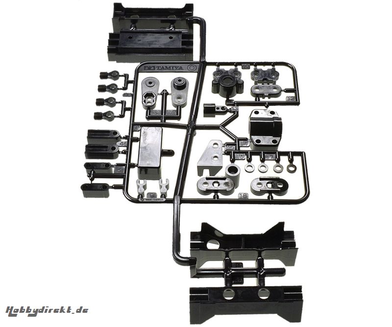 C-Teile Lenk./Befestigungst.2Achs Trucks Tamiya 300005564