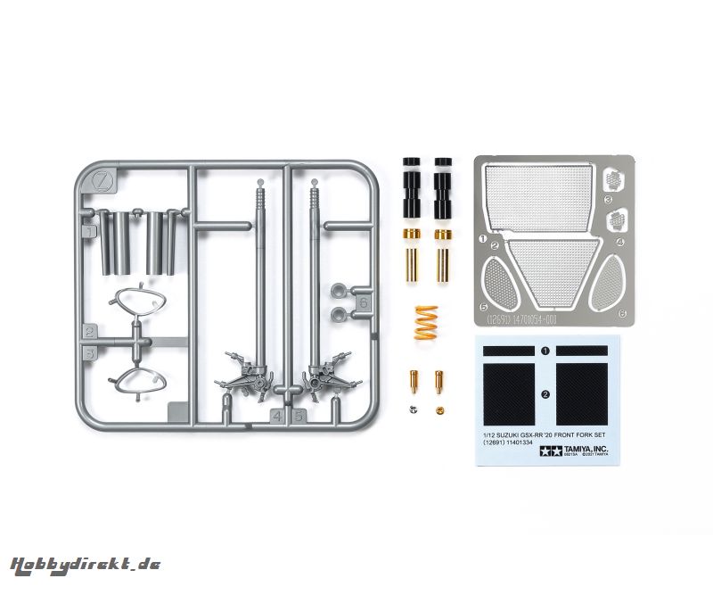 1:12 Gabel-Set Suzuki GSX-RR 2020 Tamiya 12691 300012691