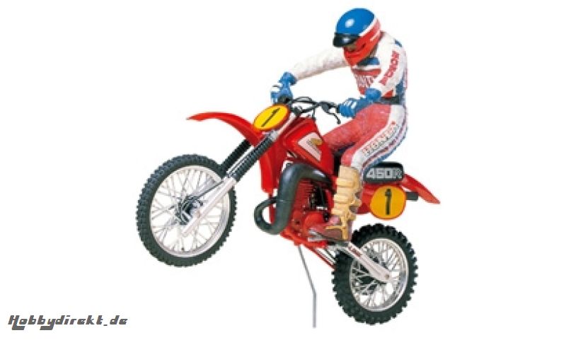 1:12 Honda CR450R Motocross m. Figur Tamiya 14018 300014018