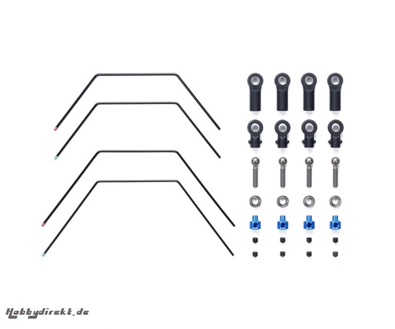 TA08 Stabi-Set Vorn/Hinten (2+2) Tamiya 22003 300022003