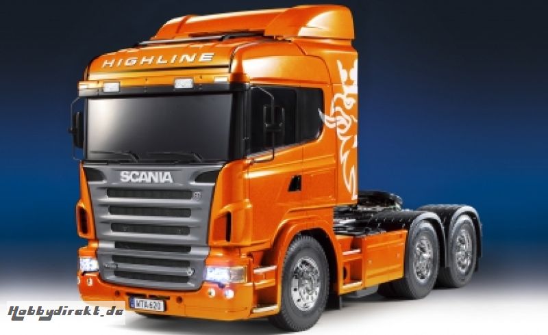 1:14 Scania R620 Met.Ora. Full Opt. Fin Tamiya 23689 300023689