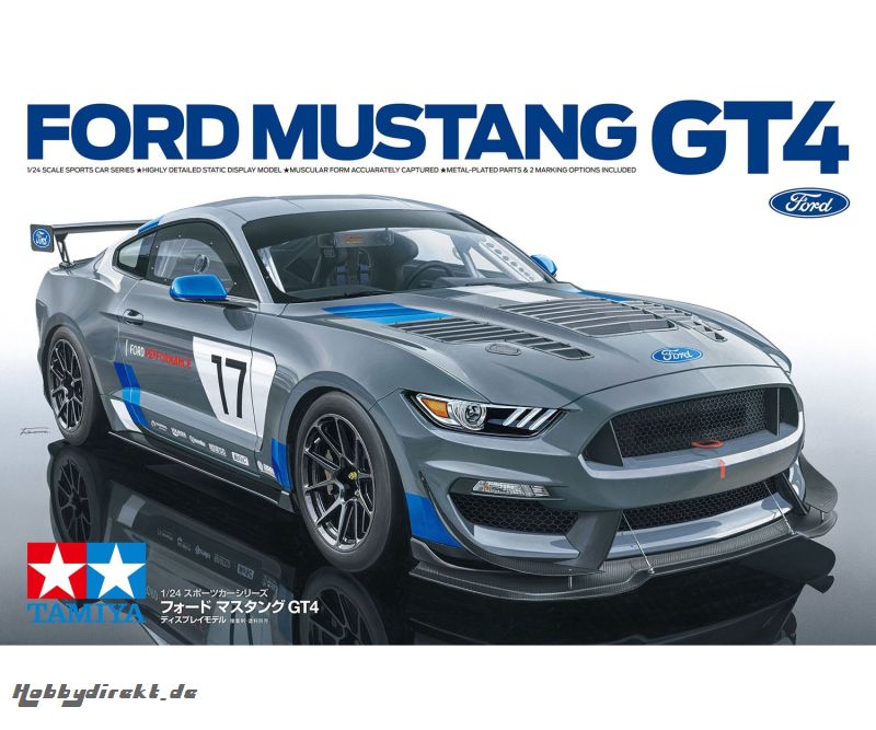 1:24 Ford Mustang GT4 Tamiya 24354 300024354