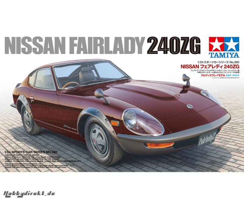 1:24 Nissan Fairlady 240ZG Tamiya 24360 300024360