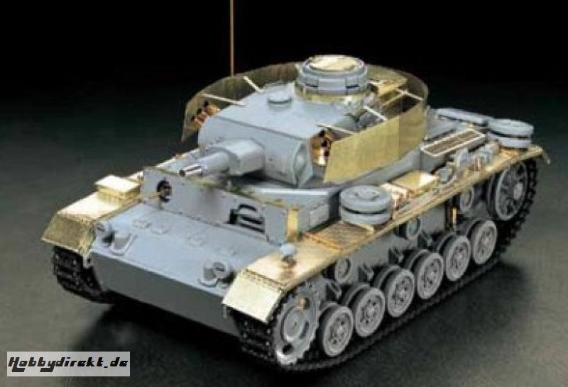 1:35 WWII Dt.Panzer III N Ab.Photo./KWK Tamiya 25159 300025159