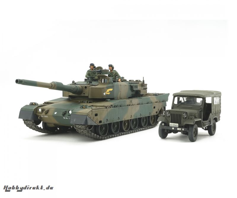 1:35 JGDF KPz Typ 90 m. Typ 73 Fhzg. Tamiya 25186 300025186