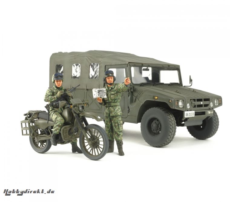 1:35 JGSDF Aufklärer Krad m. HMV Fhzg. Tamiya 25188 300025188