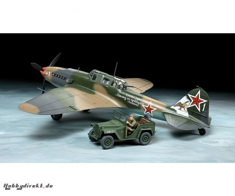 1:48 IL-2 Shturm. & Fhzg. GAZ-67B Tamiya 25212 300025212