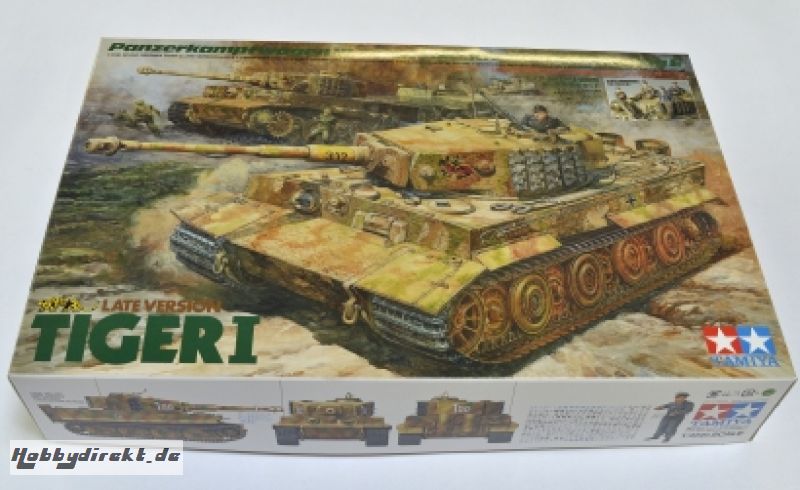 1:35 Dt. Tiger I m. Besatzung/Kommandant Tamiya 25401 300025401