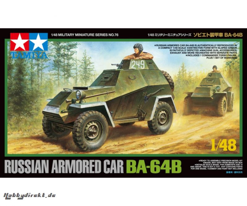 1:48 WWII Rus. BA-64B Spähwagen Tamiya 32576 300032576