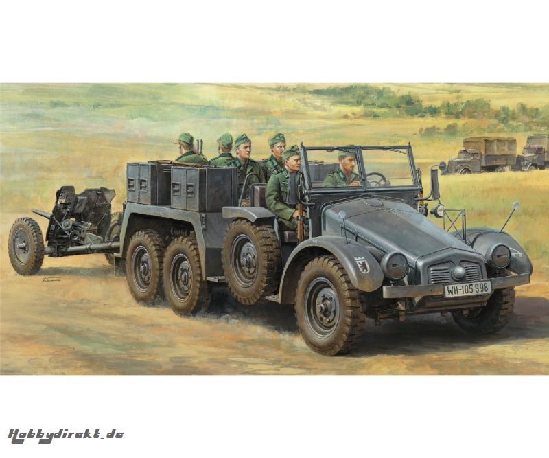 1:48 WWII Dt. SdKfz.67 (6) mit 3,7cm PAK Tamiya 32580 300032580