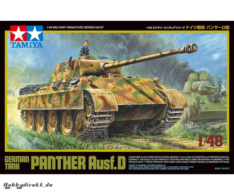 1:48 Panther Ausführung D Tamiya 32597 300032597