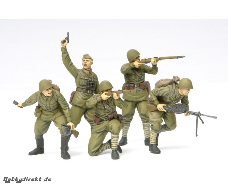 1:35 WWII Fig.-Set Rus. Sturmtruppen (5) Tamiya 35311 300035311