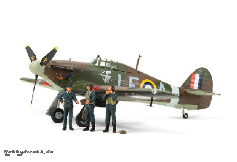 1:48 WWII I/T Hawker Hurricane Mk.I (3) Tamiya 37011 300037011