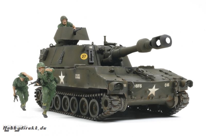 1:35 US M109 Selbstf.-Haubitze (Vietnam) Tamiya 37013 300037013