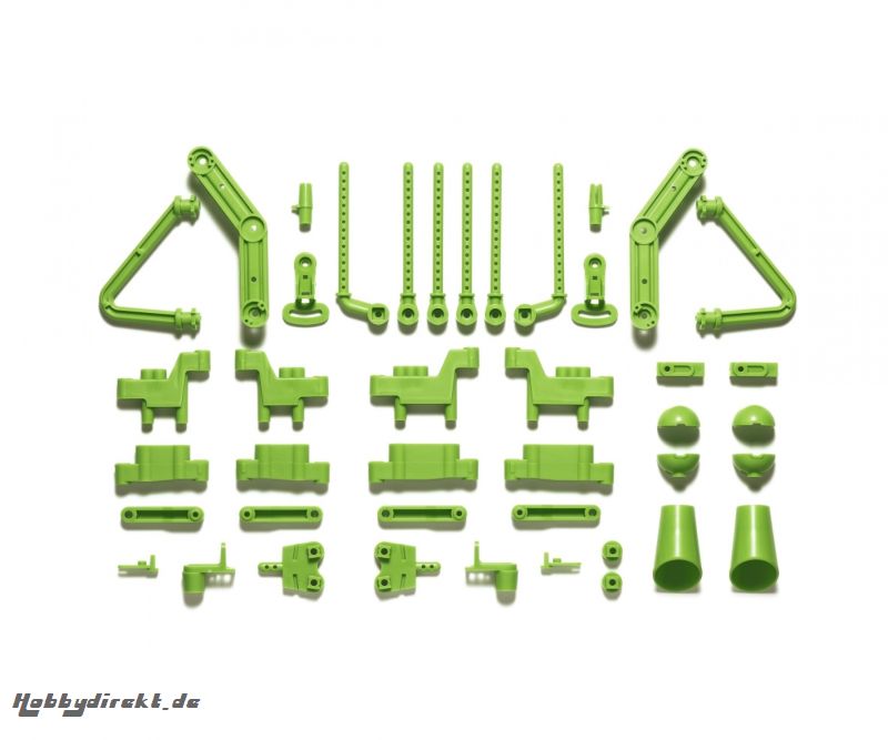 WR-02CB L/N-Teile Querlenker Grün Tamiya 47407 300047407