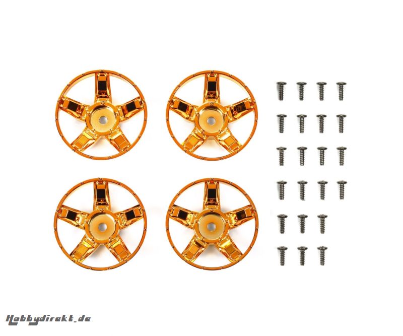 WR-02CB S-Teile Ora.-Chr. Felgenein. (4) Tamiya 47415 300047415