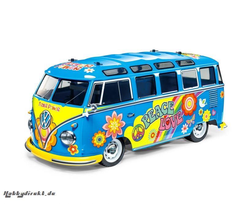 1:10 RC VW Bus Type2 T1 Flower Lack. Tamiya 47453 300047453