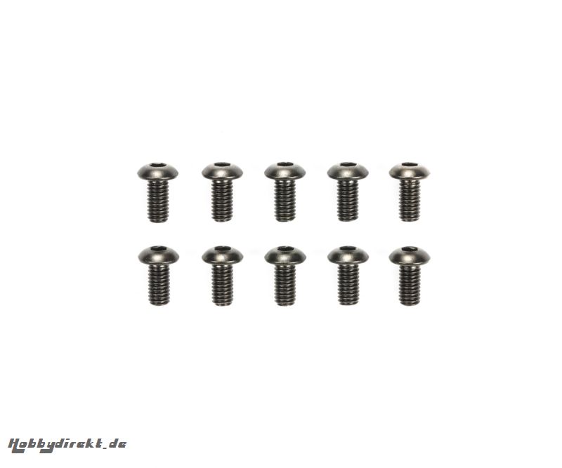 3x6mm 6-Kantkopf Schraube Stahl (10) Tamiya 51624 300051624