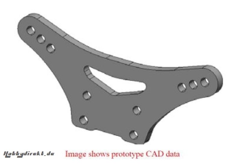 DB02 Carbon Dämpferbrücke vorne Tamiya 54474 300054474