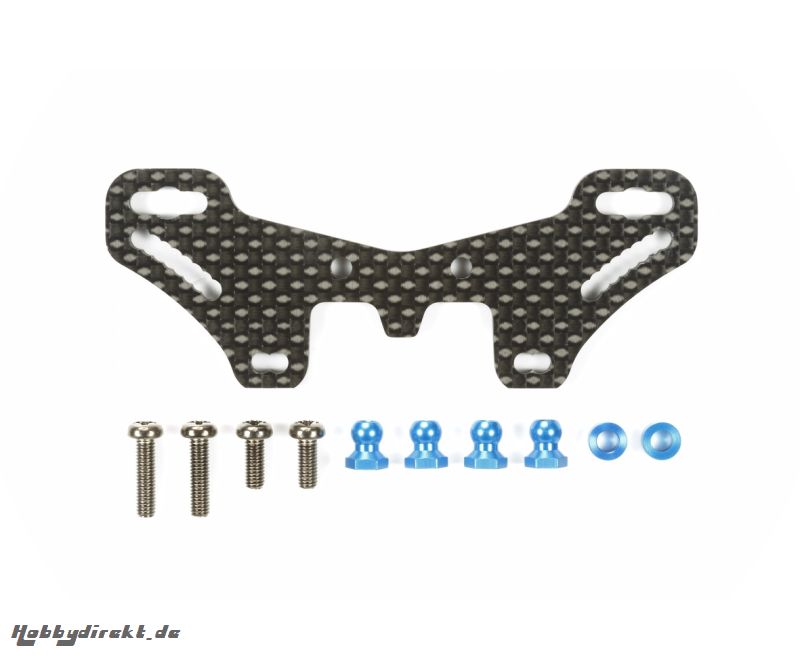 TT-02S Dämpferbrücke Hinten Carbon Tamiya 54633 300054633