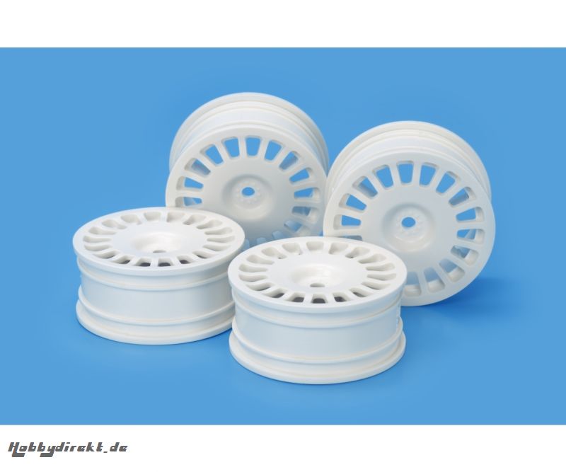 24mm Felgen Rallye Dish weiss (4) 0 Oset Tamiya 54851 300054851