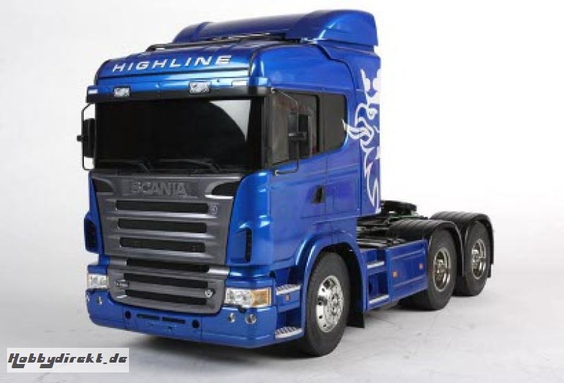 1:14 RC Scania R620 6x4 Highl.blau lack. Tamiya 56327 300056327