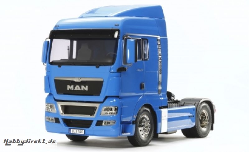 1:14 MAN TGX 18.540 Franz. Blau vorlack. Tamiya 56350 300056350