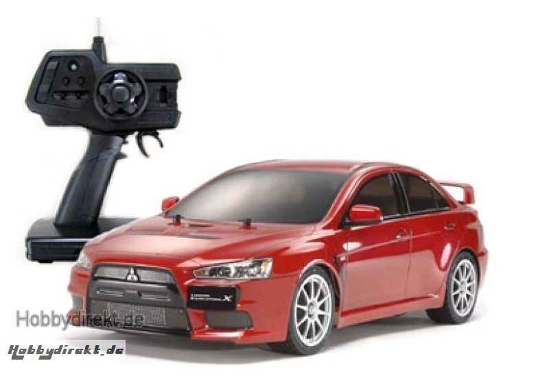 1:10 RC XB Mitsubishi Lancer EvoX TT-01E Tamiya 57793 300057793