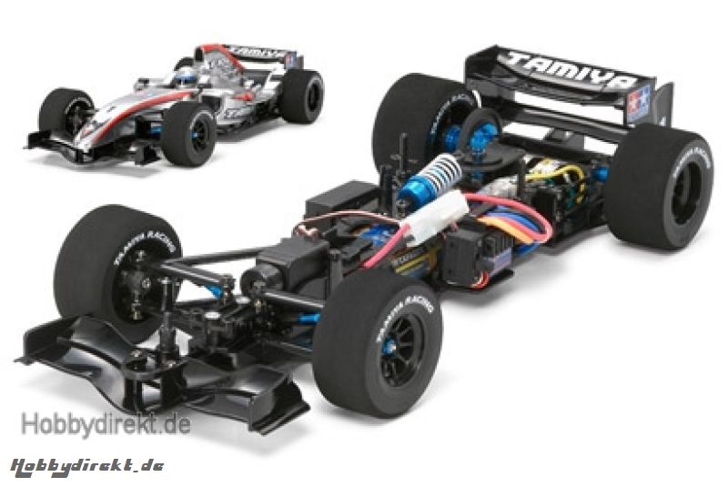 1:10 RC F104 Pro Chassis Kit m. Karosse Tamiya 58431 300058431