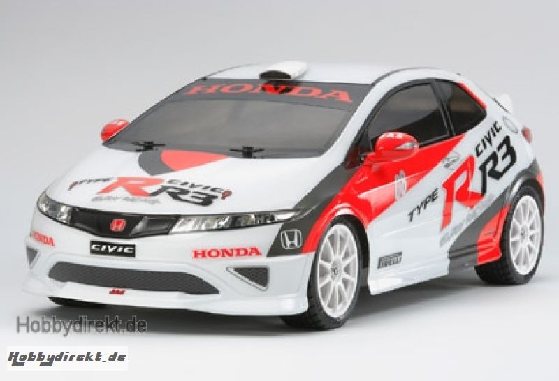 1:10 RC JAS Honda Civic Type-R R3 TT-01E Tamiya 58480 300058480