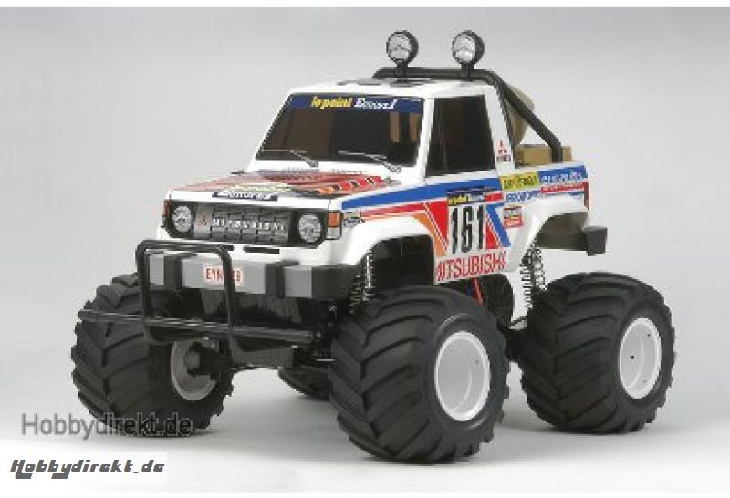 1:10 RC Mitsubishi Montero Wheelie 2WD Tamiya 58499 300058499