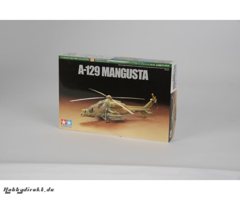 1:72 A-129 Mangusta Tamiya 60758 300060758