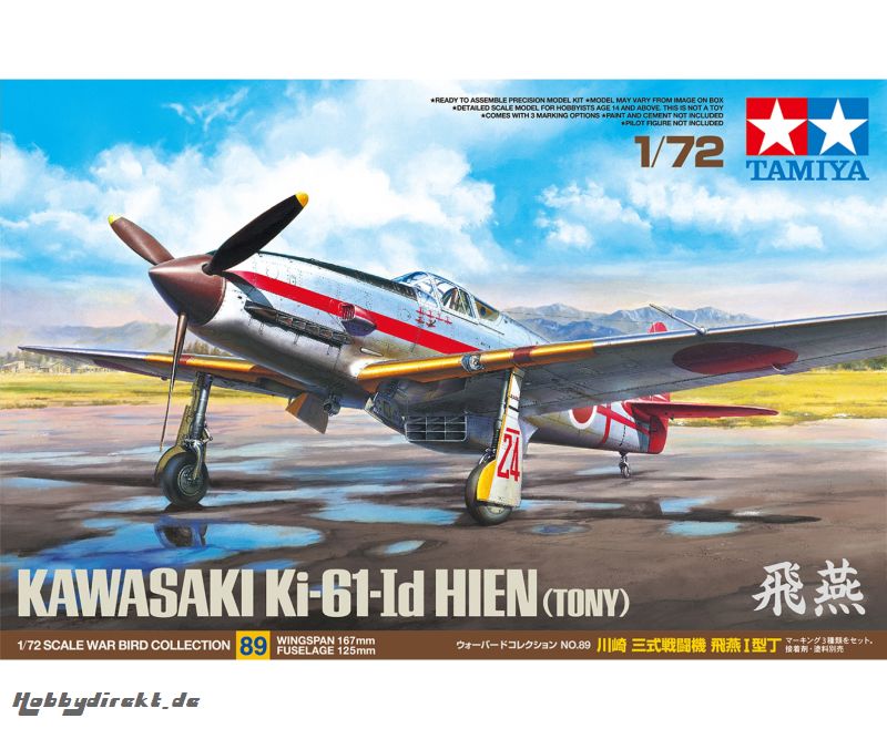 1:72 Ki-61-Id Hien Tamiya 60789 300060789