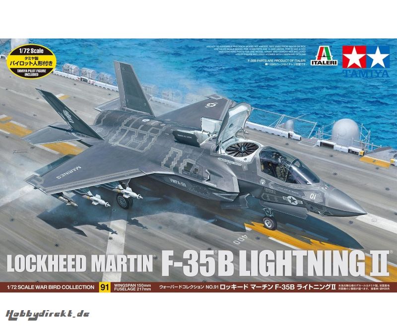 1:72 F-35B Lightning II Tamiya 60791 300060791