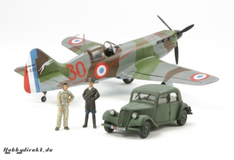 1:48 WWII Dewoitine D.520 Franz.Ass u.Dw Tamiya 61109 300061109