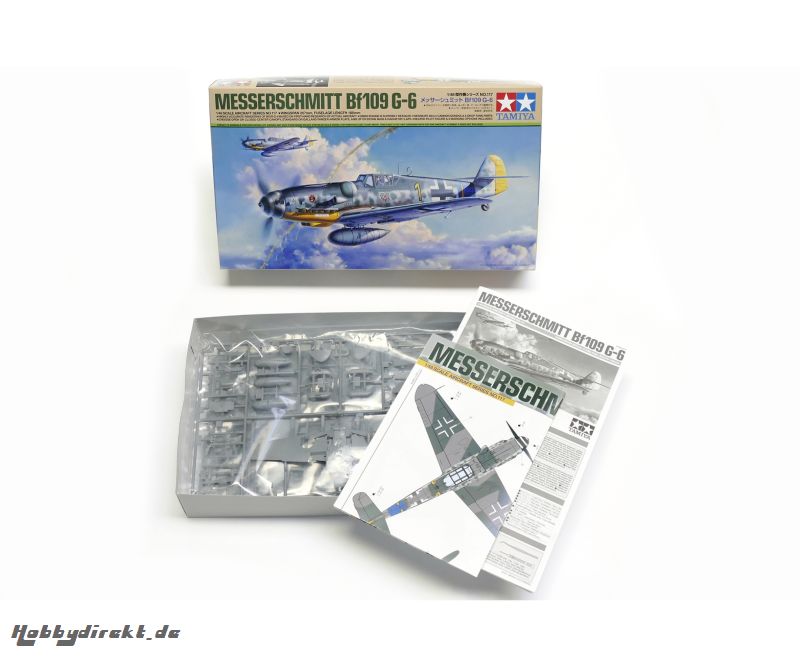 1:48 Dt. Bf109 G-6 Messerschmitt Tamiya 61117 300061117