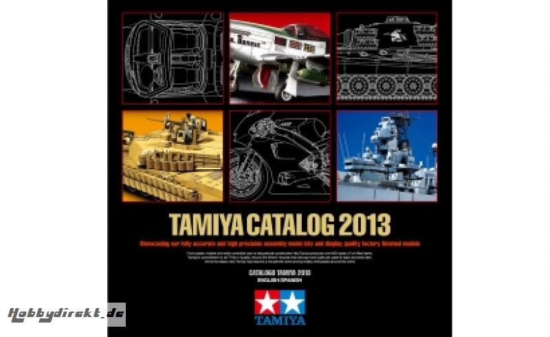 Tamiya Katalog 2013 Englisch/Spanisch Tamiya 64378 300064378